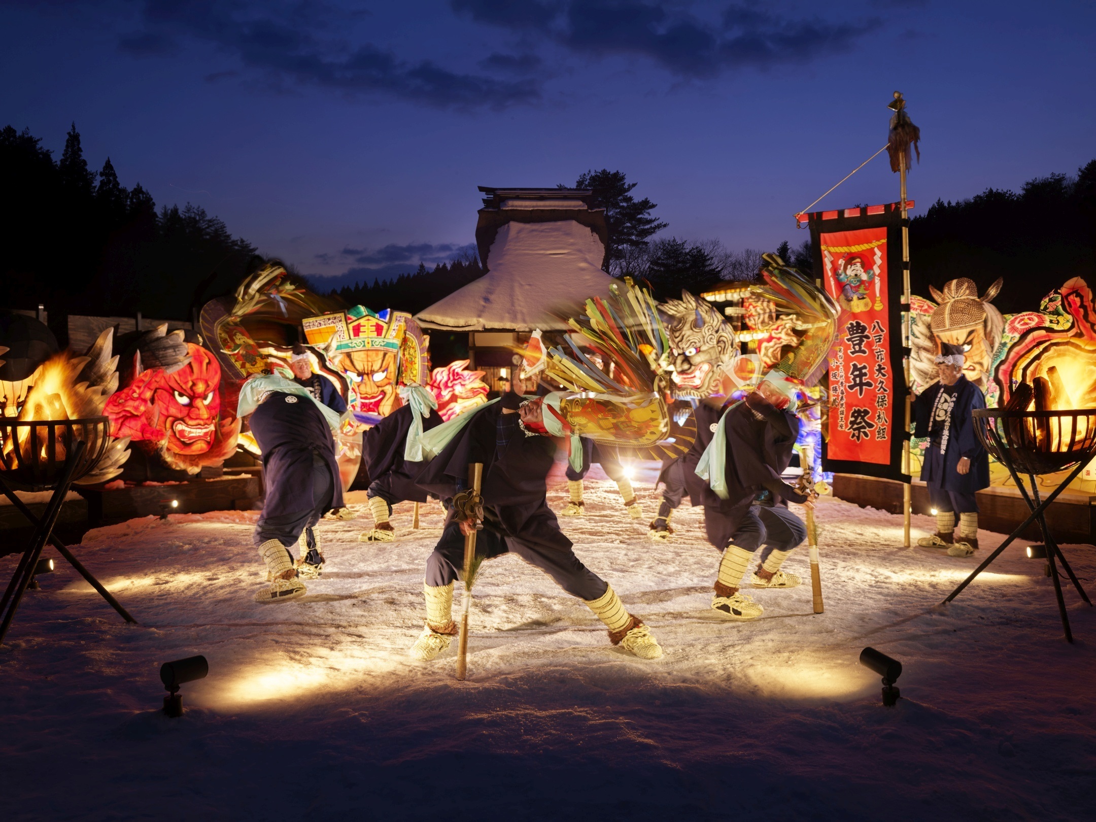 星野リゾート 青森屋 豊作を祈る郷土芸能 えんぶり 公演を実施 観光経済新聞